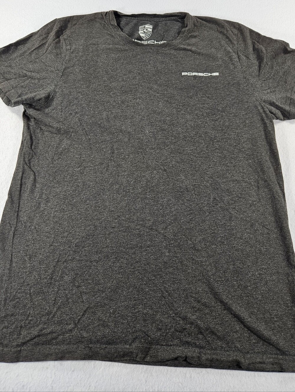 Porsche 911 GT3 RS Collector's T-Shirt Men's M Gray Cotton Crew Neck Graphic